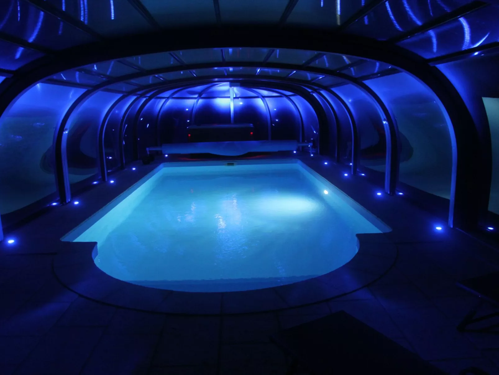 Villa "La Bergerie" mit Privatpool und Spa-Buiten