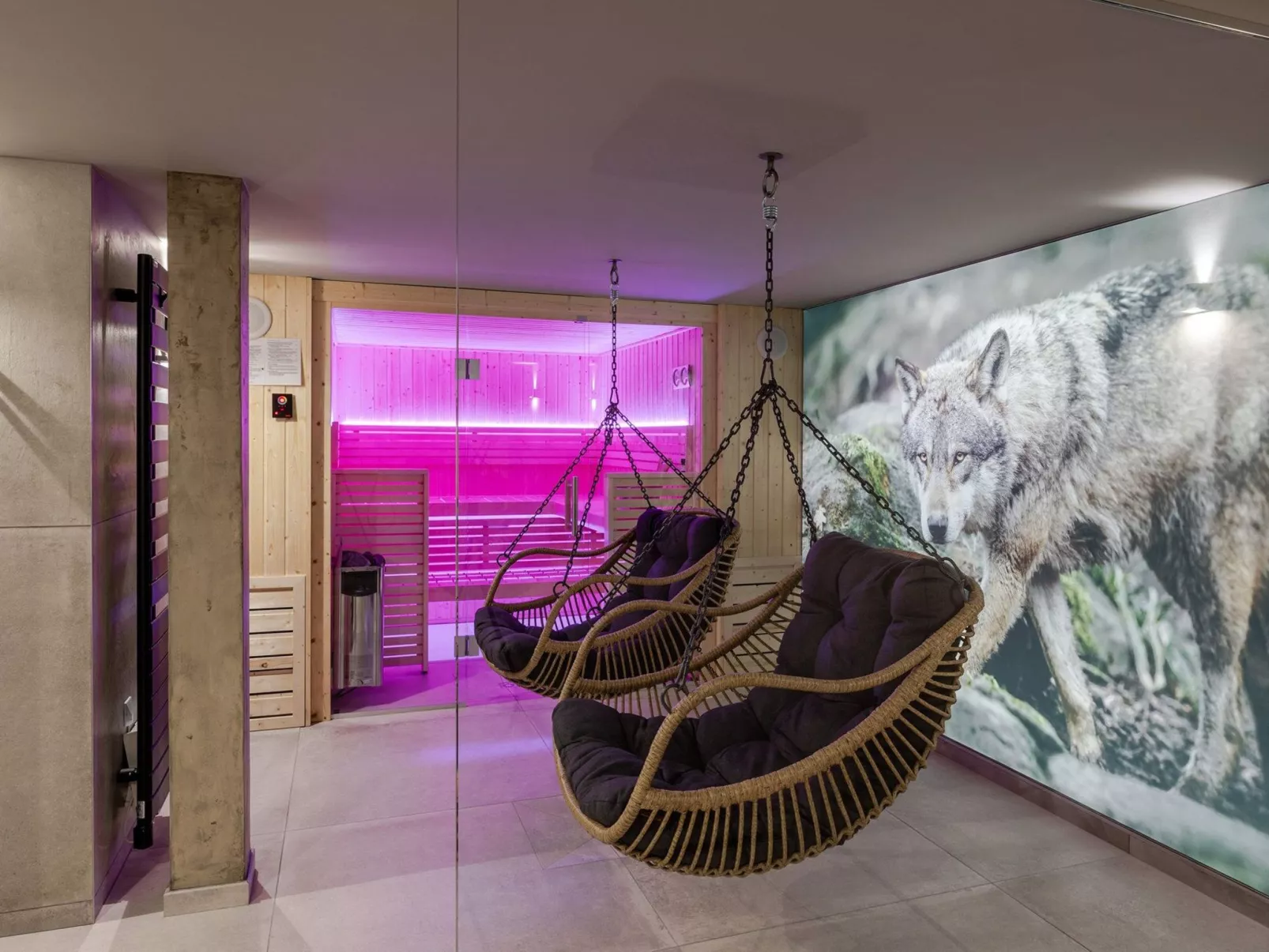 Loge aux Loups, Innenpool, Sauna, nahe am See-Binnen