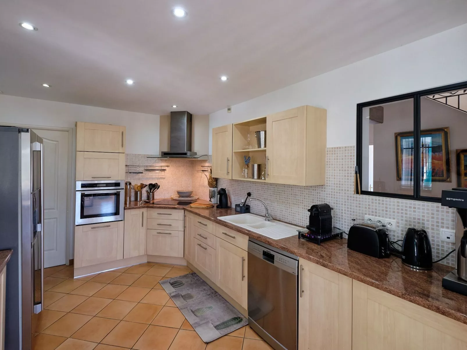 950m vom Meer, herrlicher MEERESBLICK, Pool, Jac-Binnen