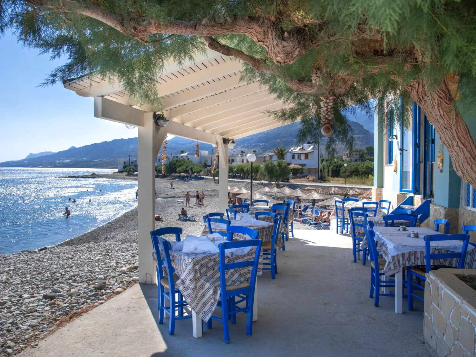 Villa Krevatina mit privatem Pool und großer Veranda-Buiten