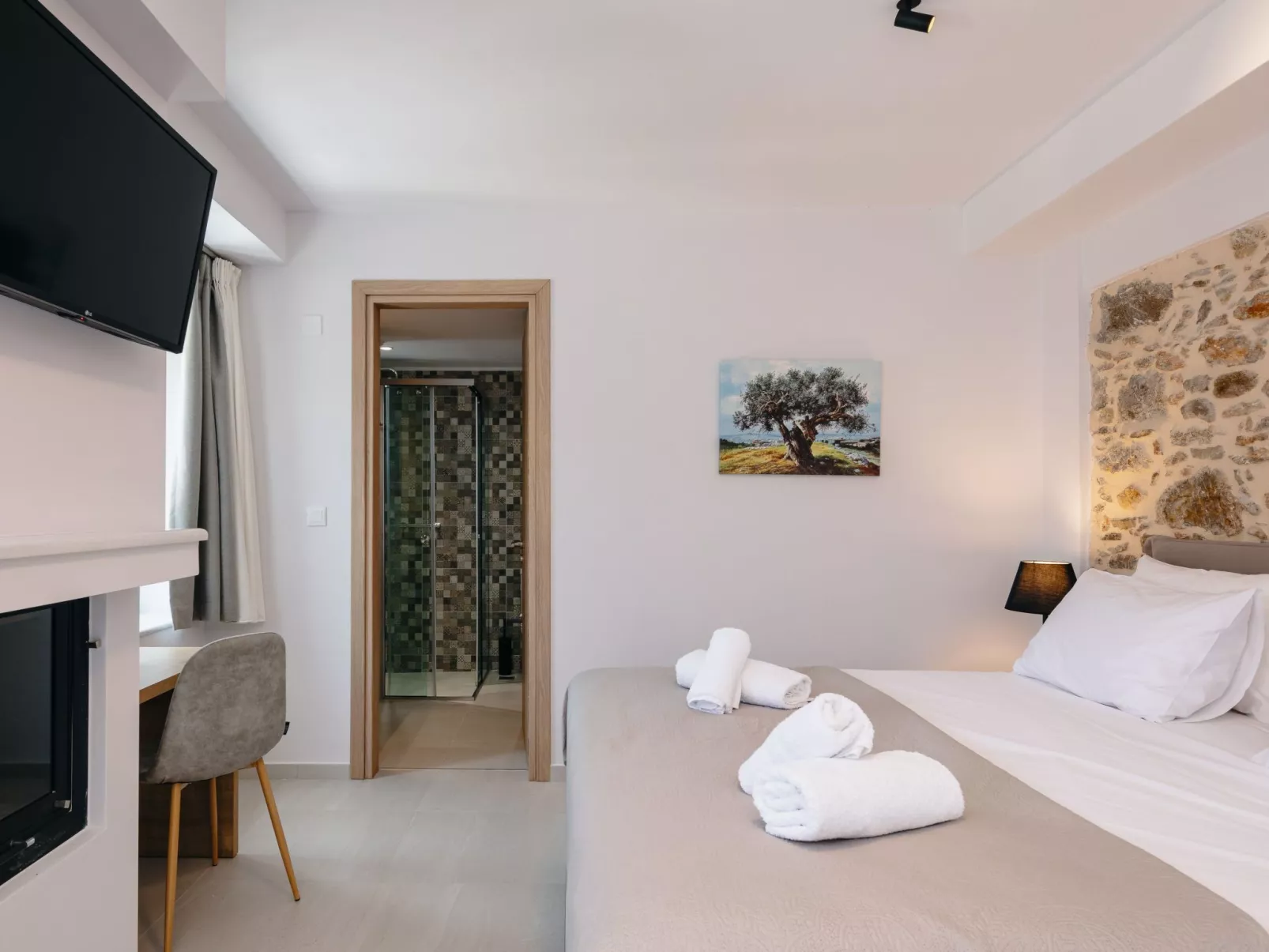 Berghütte "Kedros Villa" mit Bergblick-Binnen