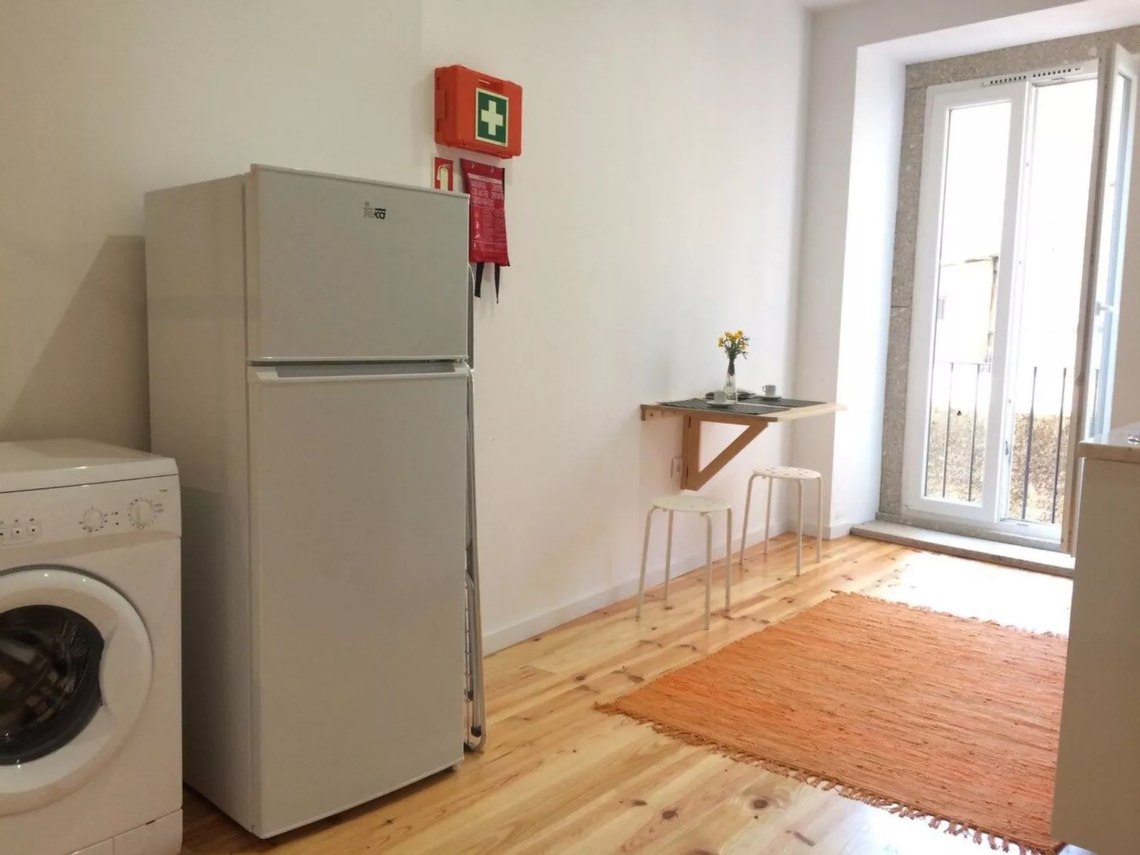 Gelbes Haus im historischen Zentrum-Binnen