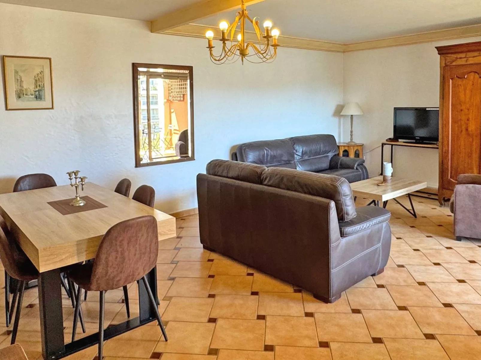 Wohnung T3 - 6 pers - Residenz Swimmingpool - Klimaanlage-Binnen