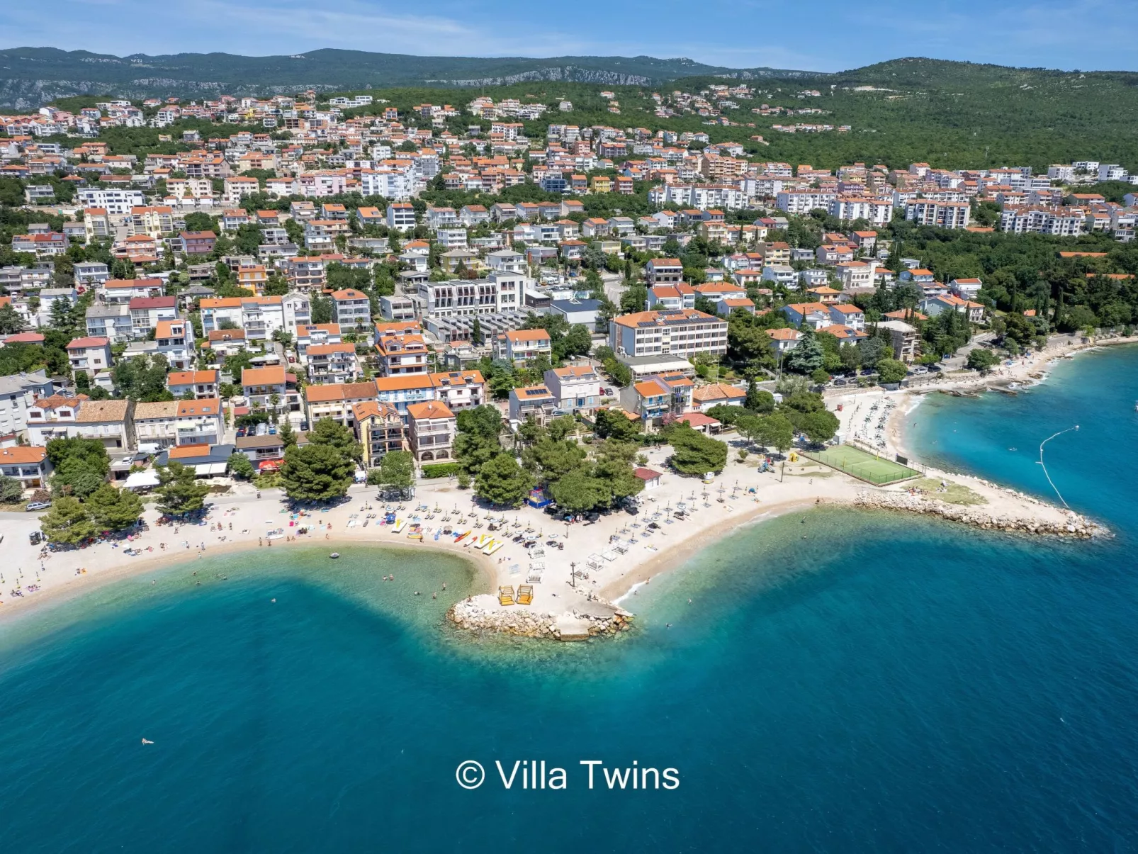 Villa Twins in Crikvenica, Kvarner Bucht-Image-tags.info