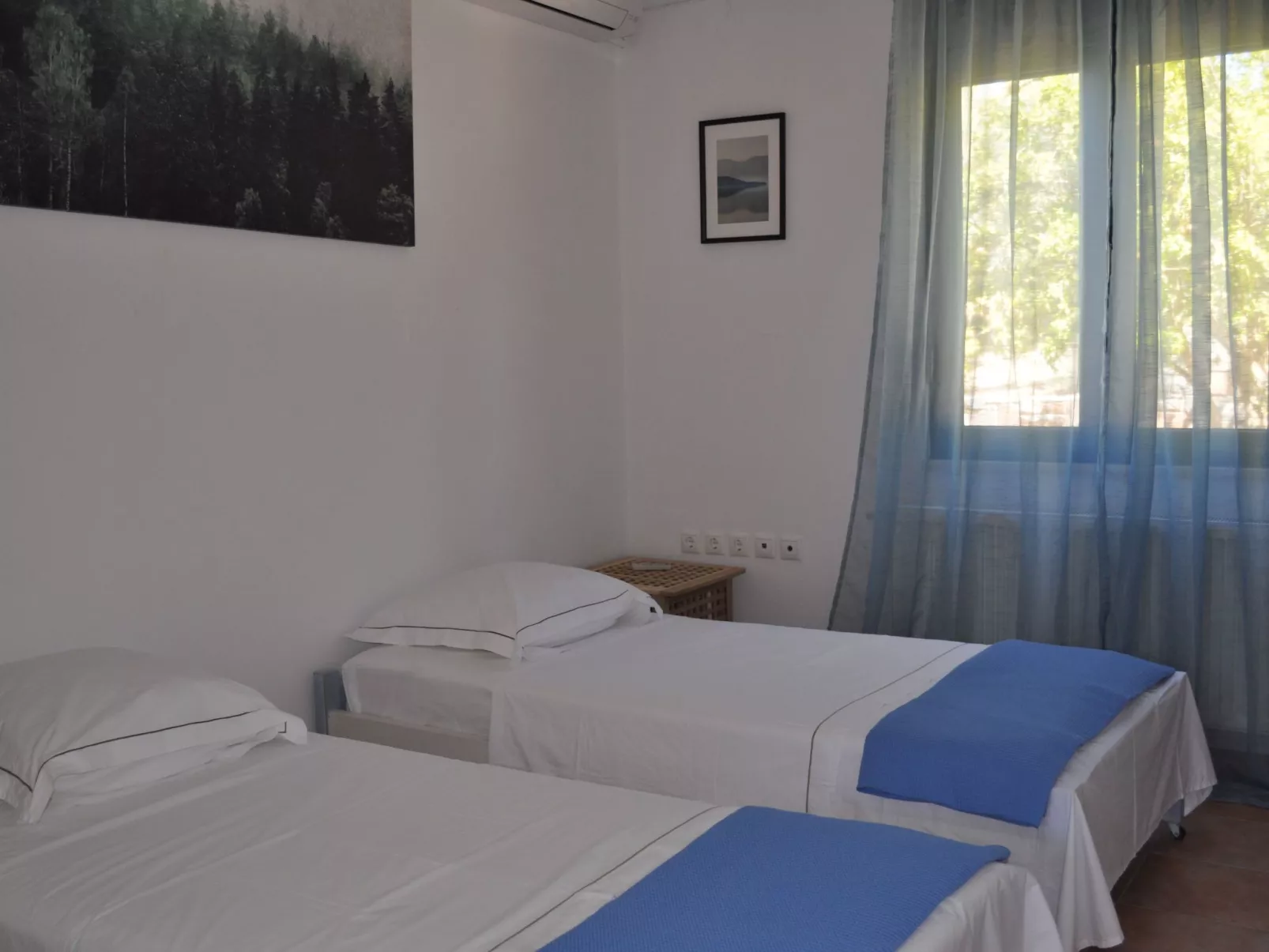 Nefeli Blue Villa in altem Olivenhain, Meerblick-Binnen