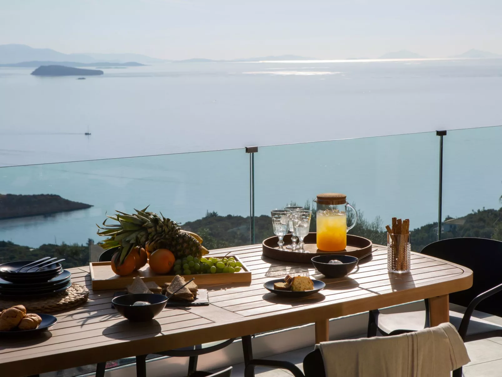 Ferienvilla "Yoni Villa" mit Infinity Pool-Buiten