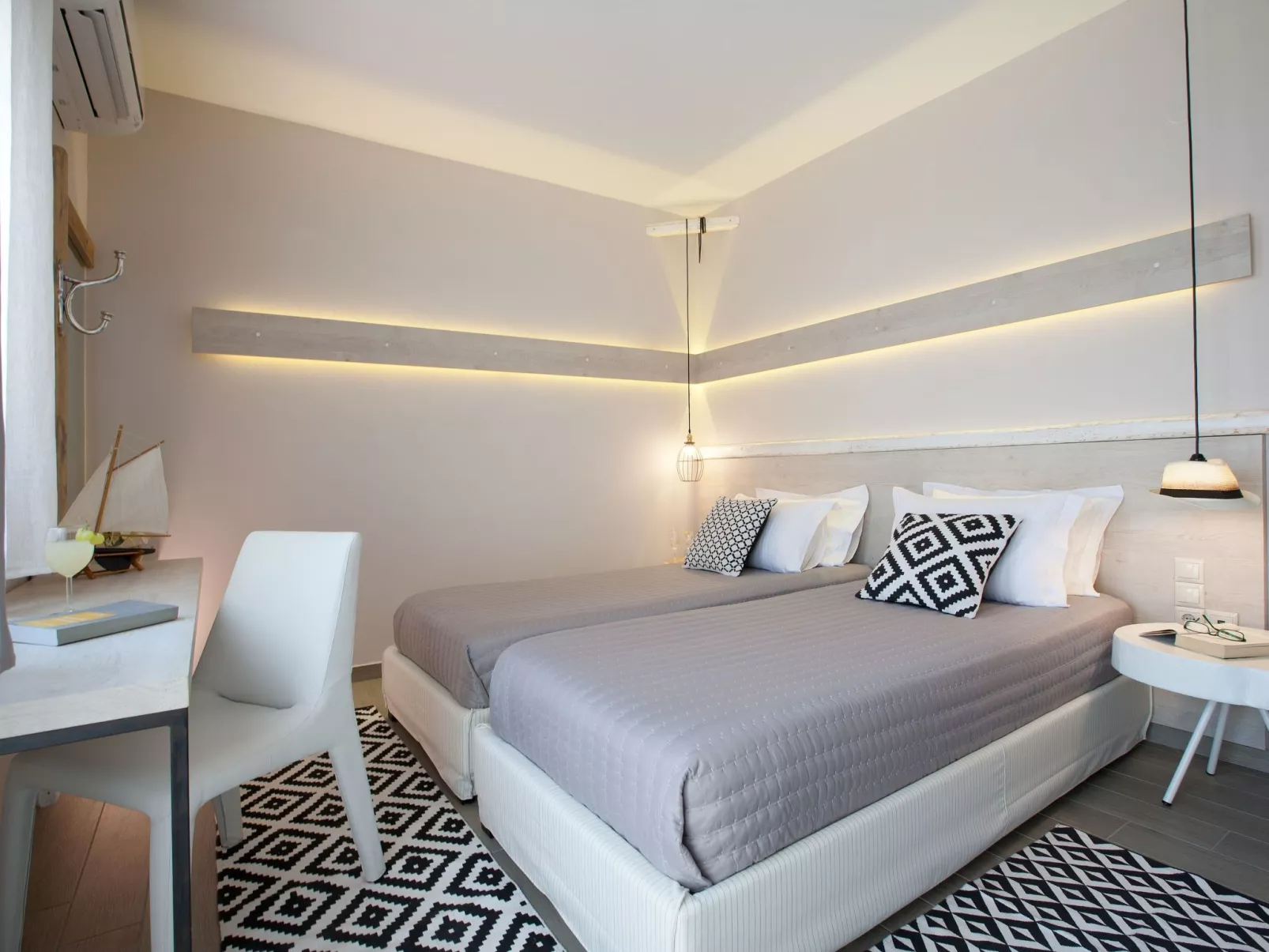 Für 6 Personen und 1 Kind in Perigiali-Binnen