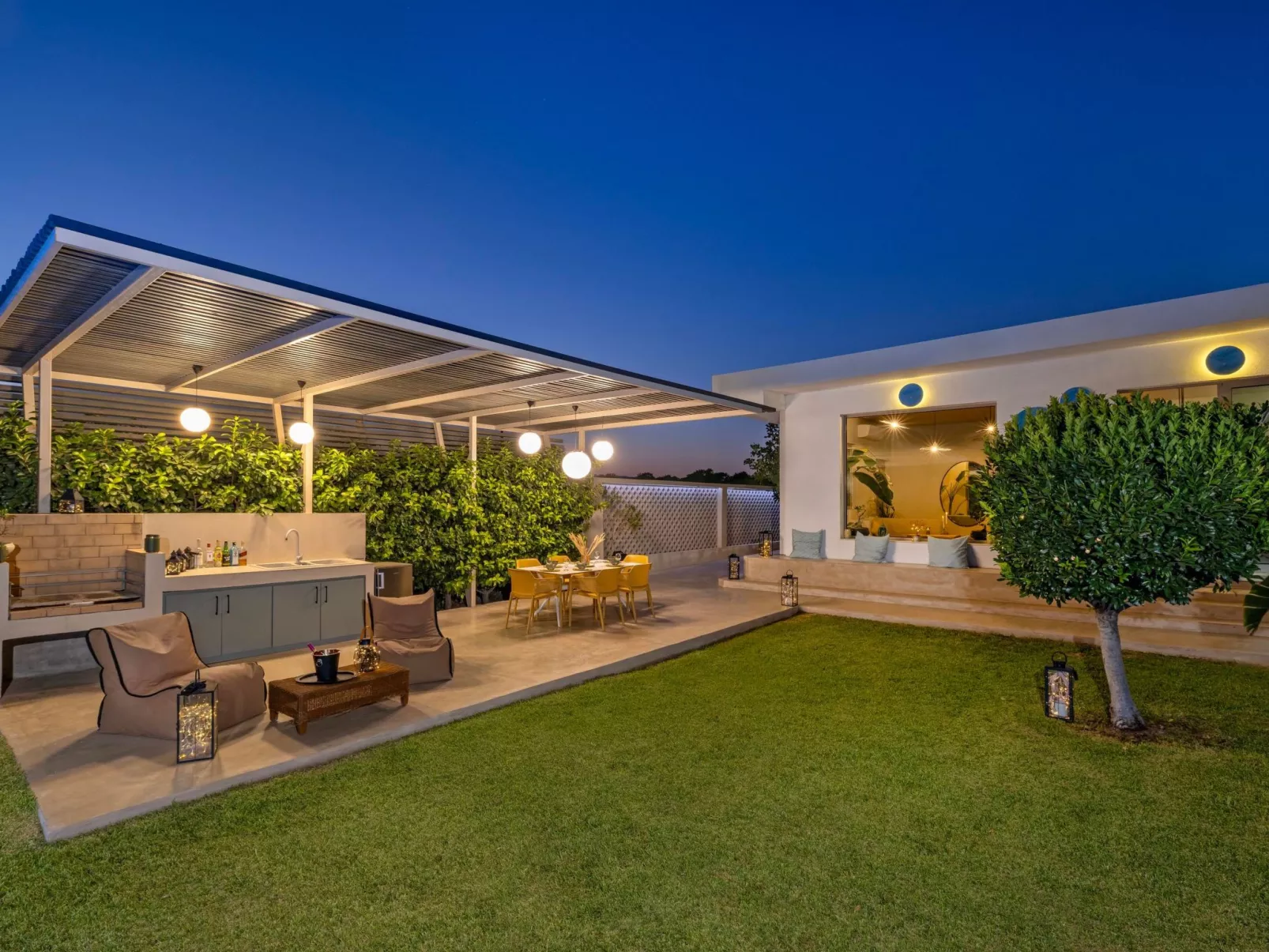 Charmante Ferienvilla Gaia-Binnen