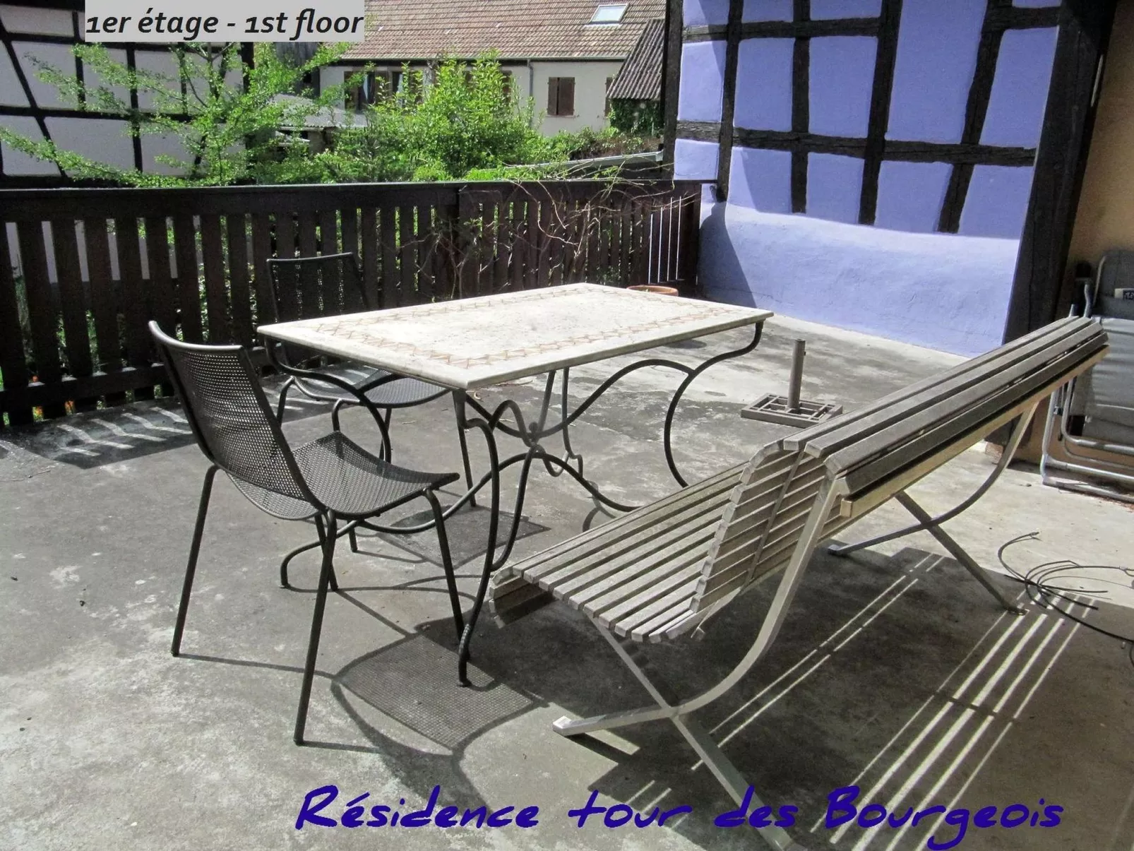 1ed-Face Vosges,au Sud,coeur Vignoble,Calme,WiFi-Buiten