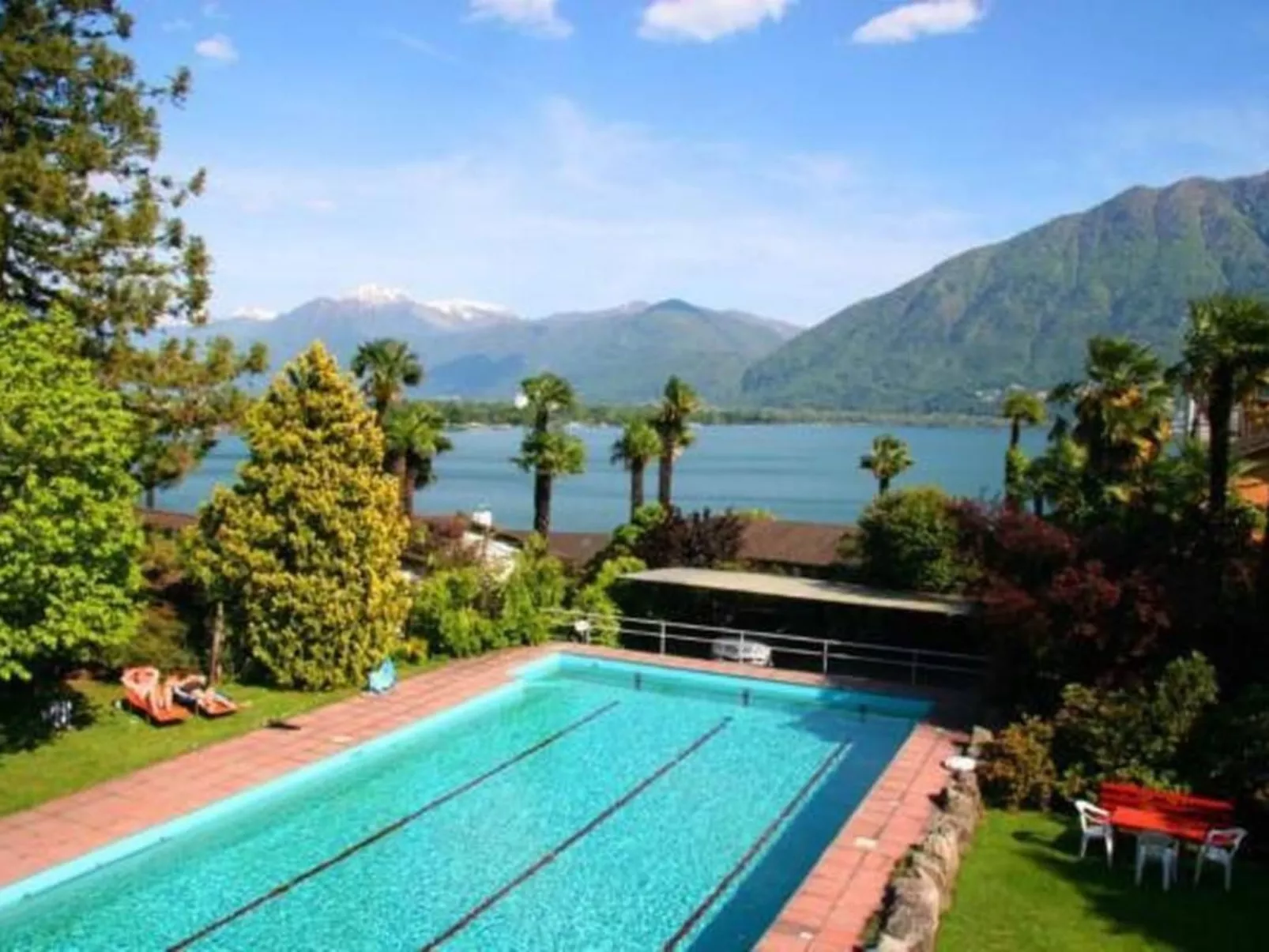 Öko-Haus P Pool Garten herrlicher Seeblick-Buiten