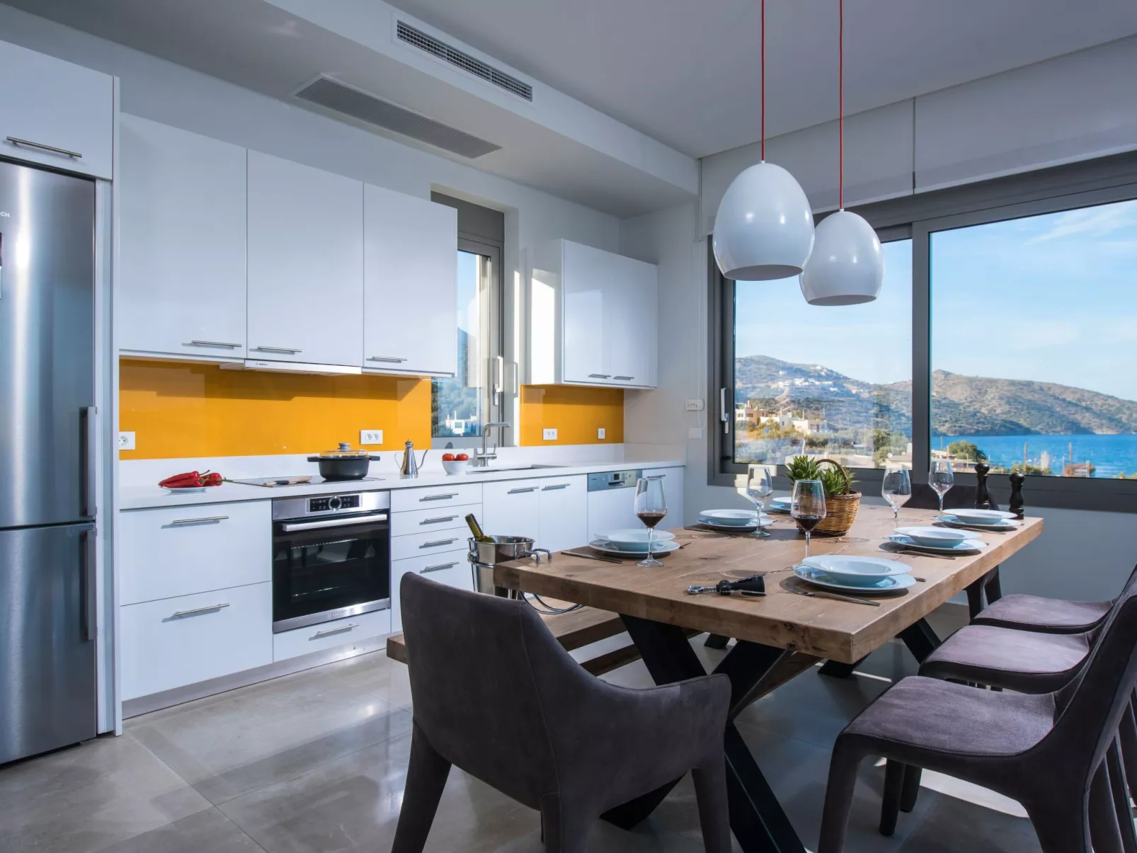 Haus in Agios Nikolaos mit außergewöhnlicher Aussicht-Binnen