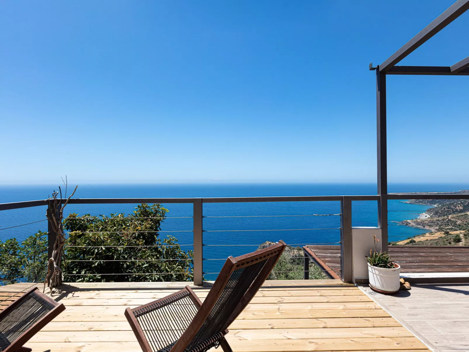 Luxuriöse "Villa Stefanos" mit Meerblick-Buiten