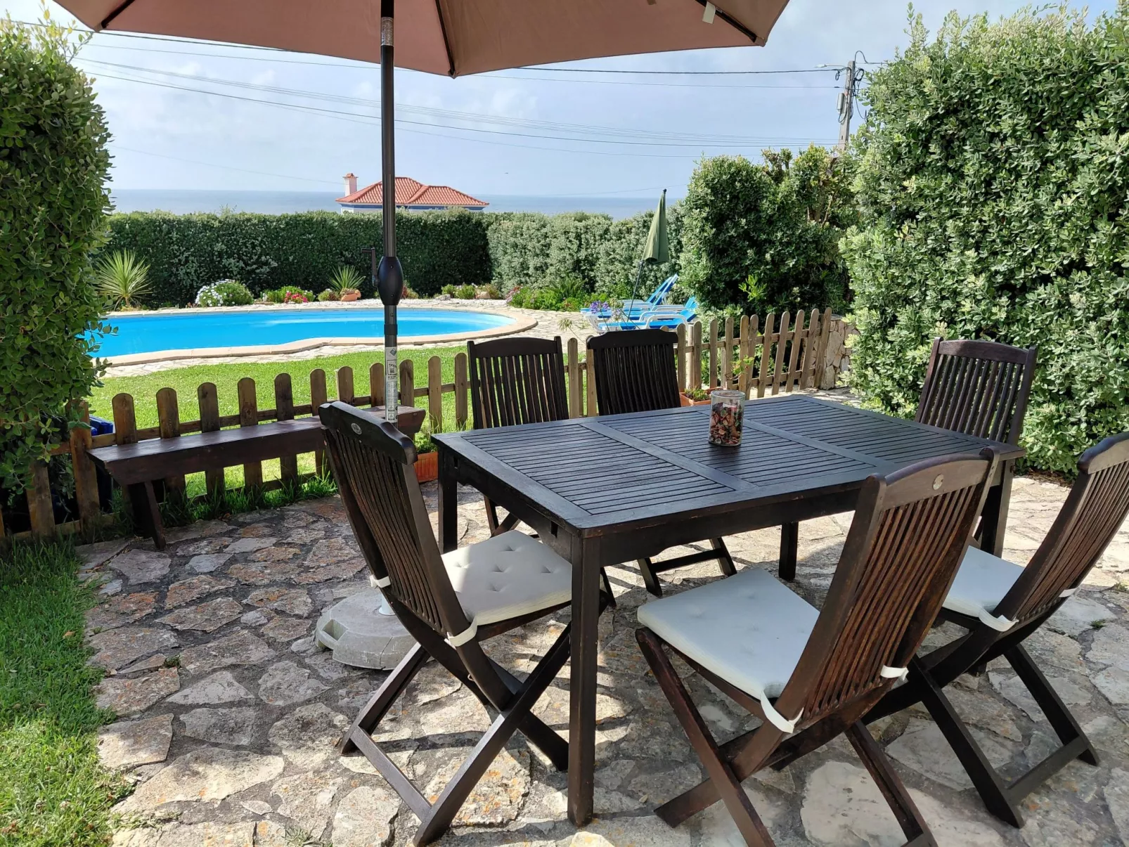 "Quinta do Mar" mit Whirlpool-Buiten