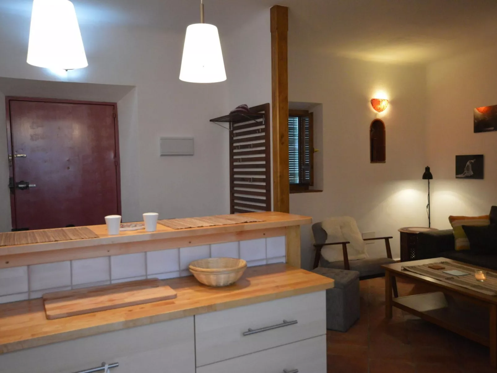 Gemütliches historisches Haus mit Dachterrasse-Binnen