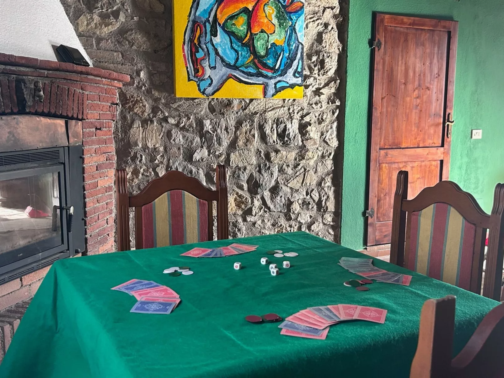 Bauernhaus mit Schwimmbad -Klimaanlage-Binnen