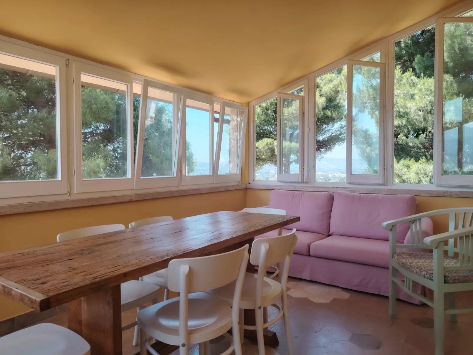 Ferienvilla casaRegina bb mit Panoramablick auf den Hügel-Binnen