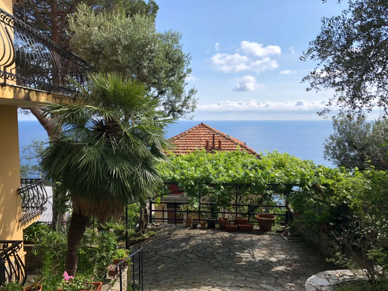 Wohnung in Pieve Ligure mit Terrasse-Buiten