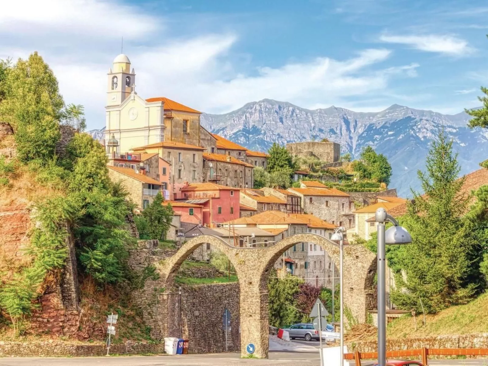 CasaMasa' Wohnung mit Bergblick-Buiten