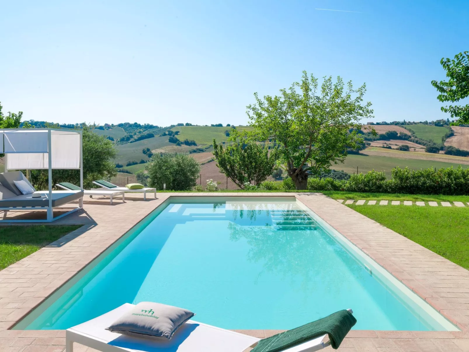 Villa Traiani, Marken Urlaub, privater Pool-Image-tags.info