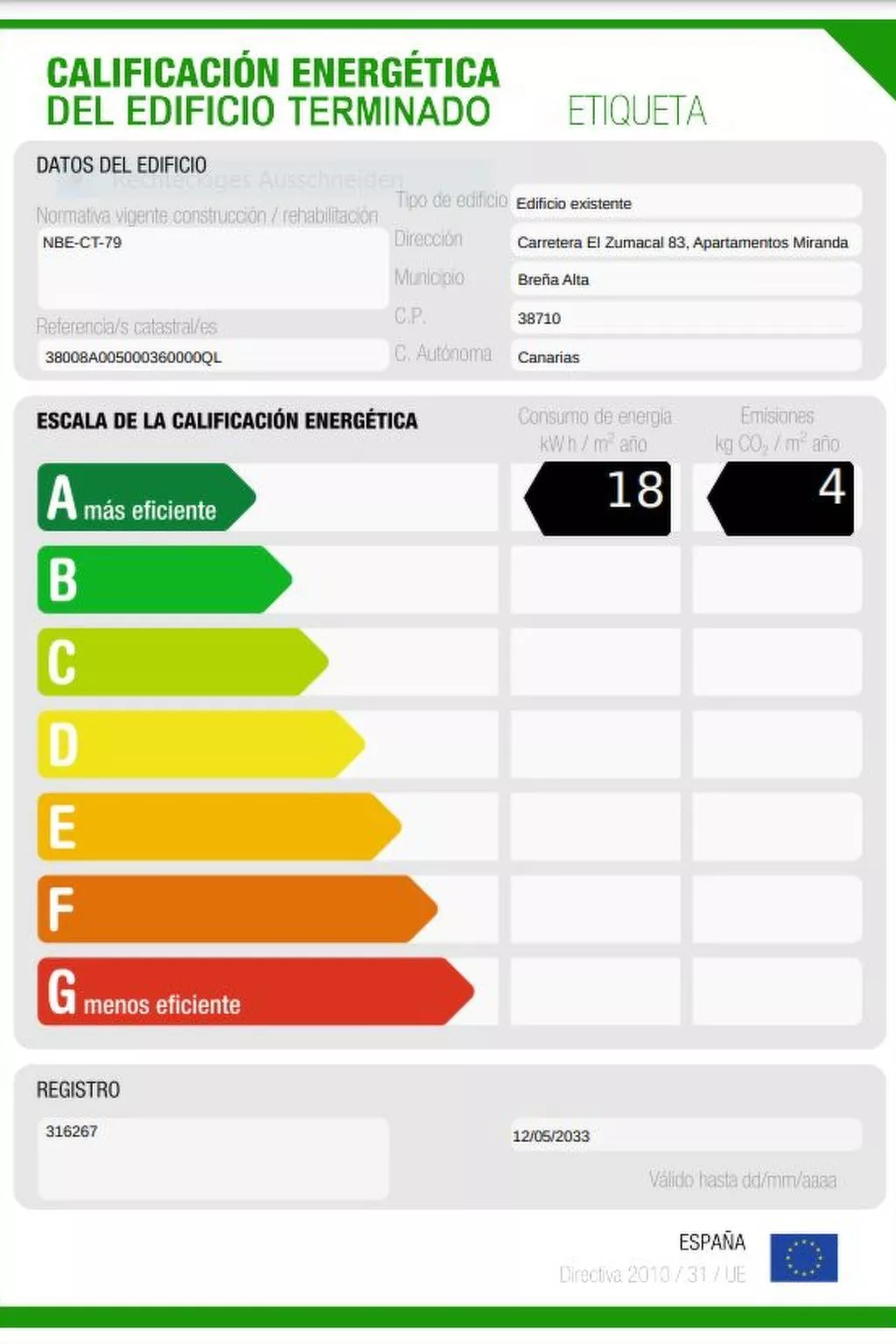 Studio für 2 Personen in Breña Alta-Image-tags.info