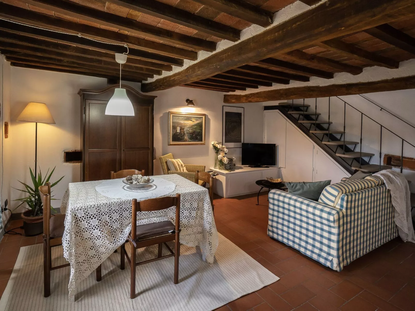 Zwei-Zimmer-Wohnung La Colombaia mit Garten-Binnen