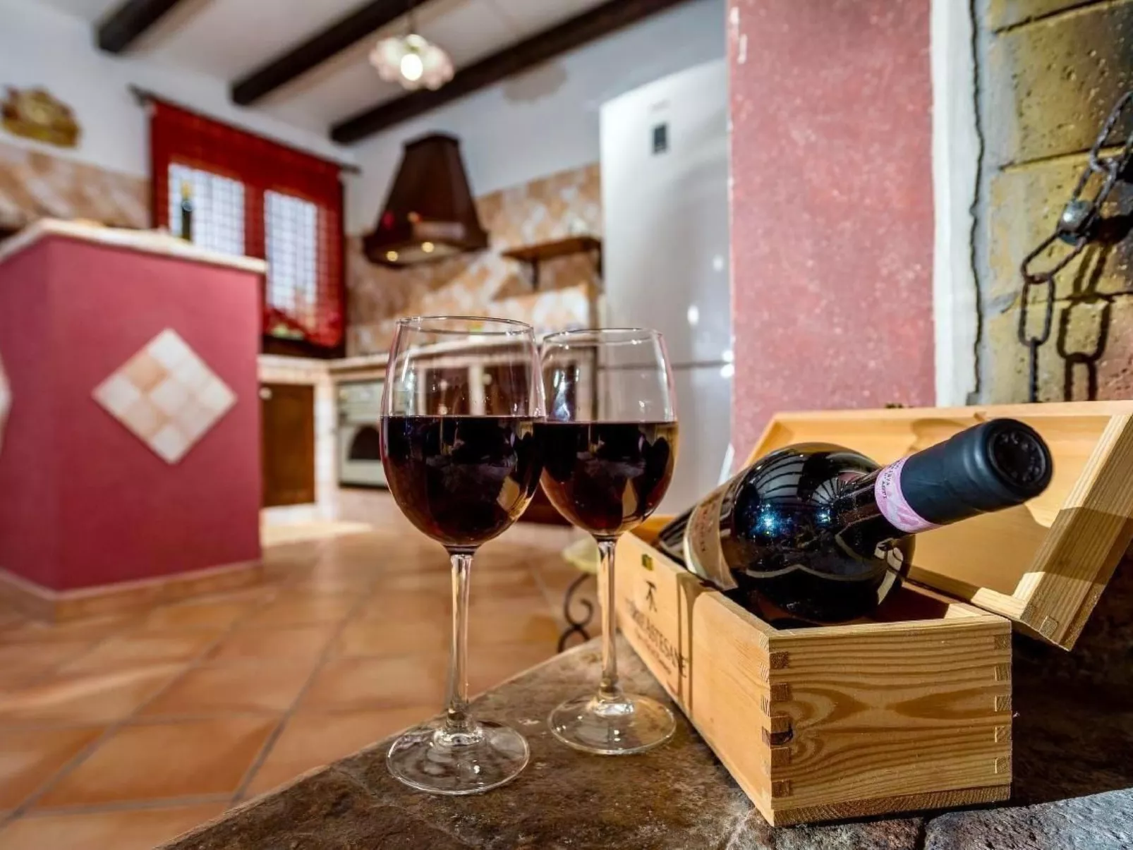 "Flavia" mit eigenem Pool-Binnen