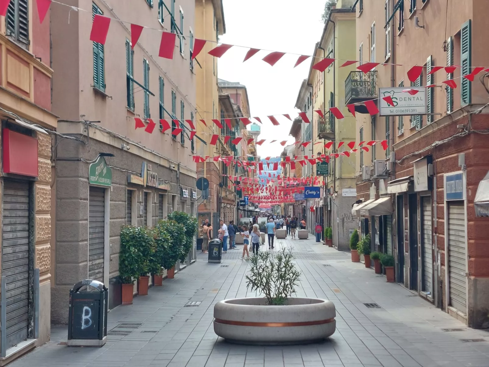 Für 4 Personen ca. 65 m&sup2; in Genua, Norditalien (Ligurien)-Buiten