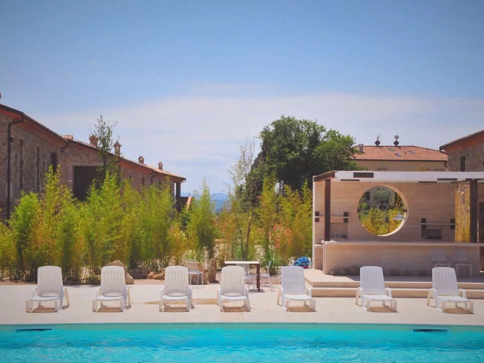 Wohnung "Villa VI Terra" mit Pool-Buiten