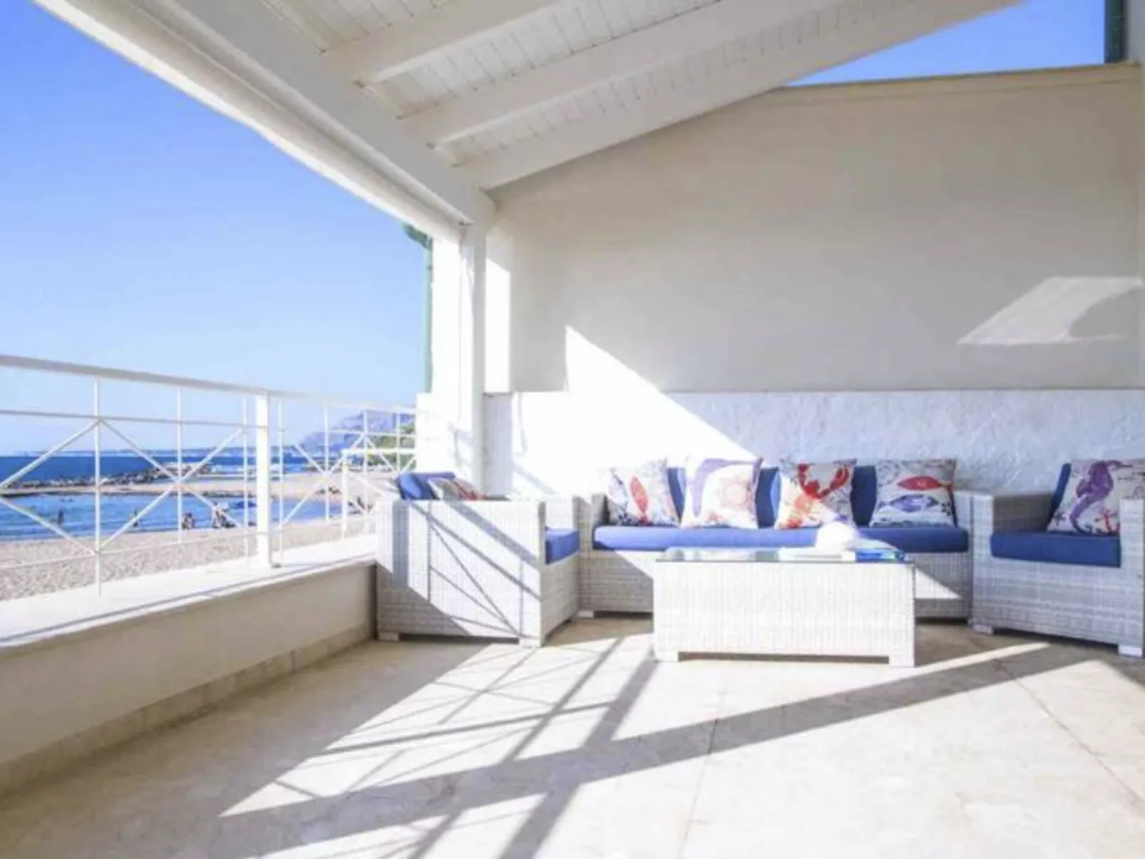 Villa am Meer Trappeto-Binnen