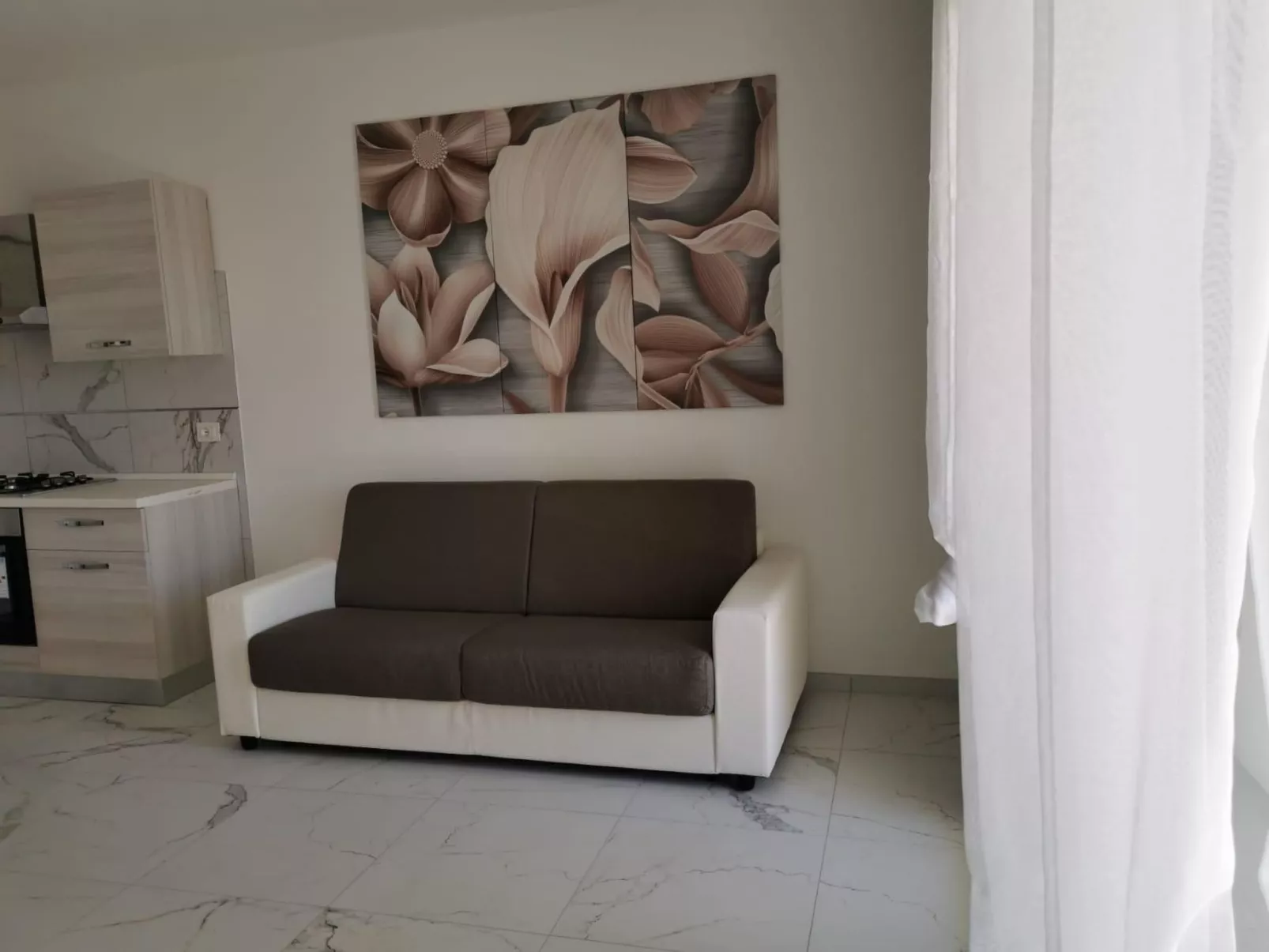 Einzimmerwohnung 'Saturnotel 502' mit Balkon-Binnen