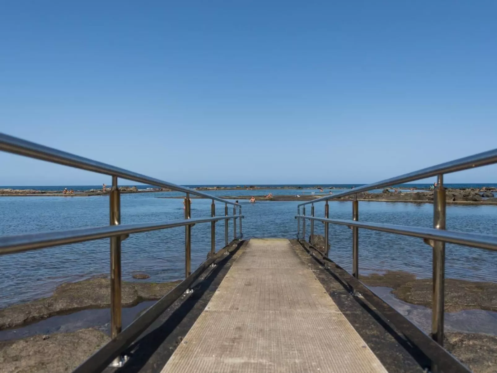 In San Andrés direkt am Meer - Buiten