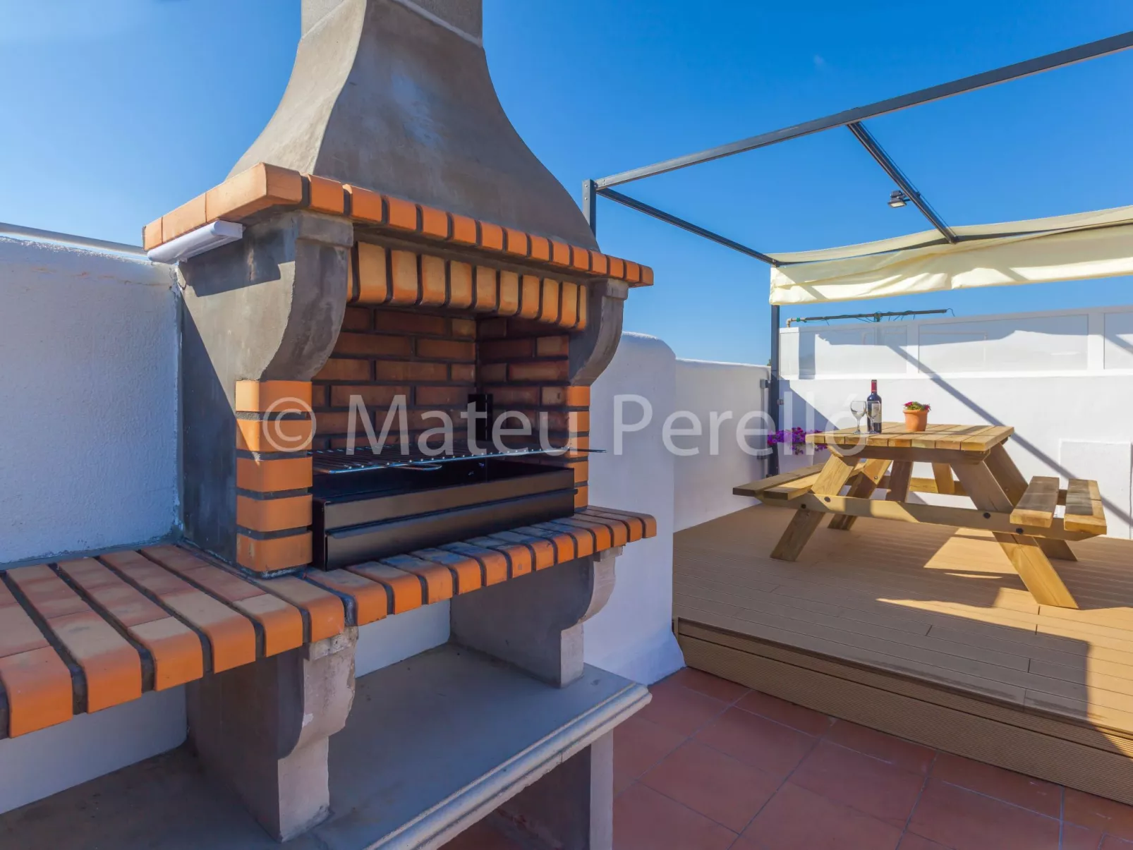 Appartement in Son Baulo mit Grill-Buiten