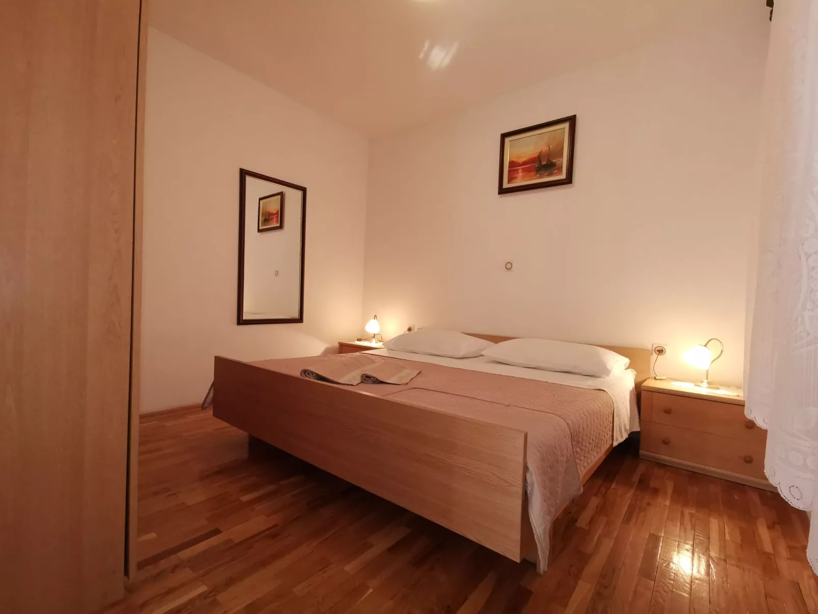 Appartement für 2-3 Personen mit Balkon-Binnen