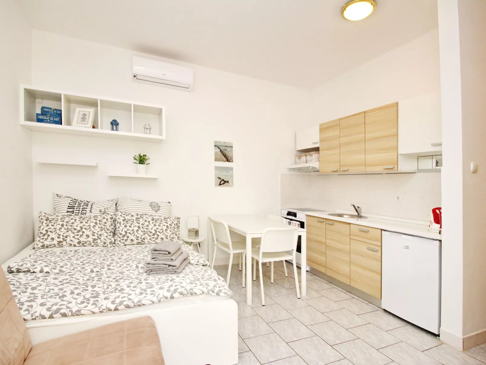 In Baška mit Eigener Terrasse-Binnen