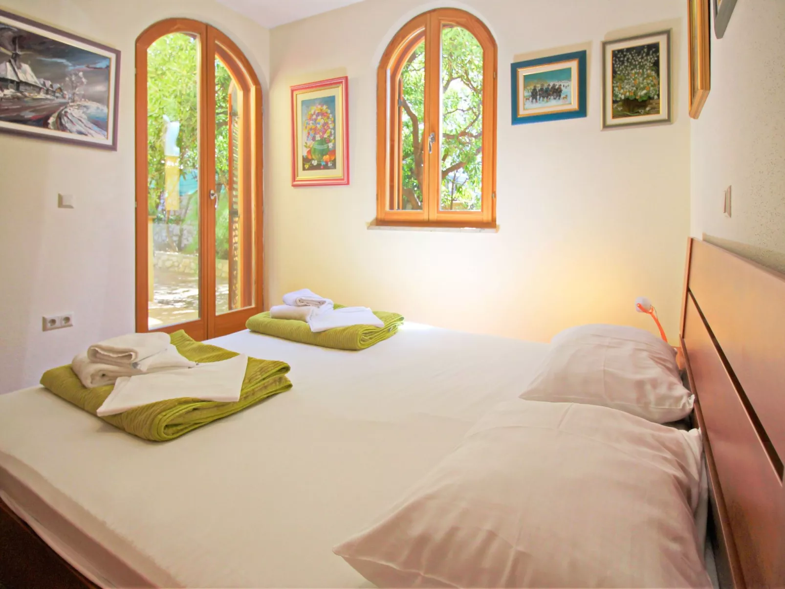 Appartement in Baška mit Eigener Terrasse-Binnen