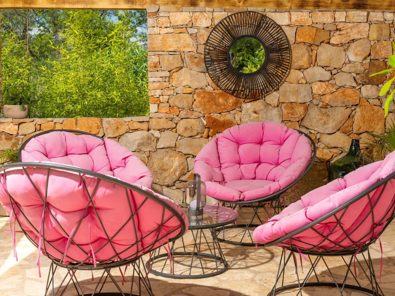 In Rudina mit Privatem Pool-Buiten