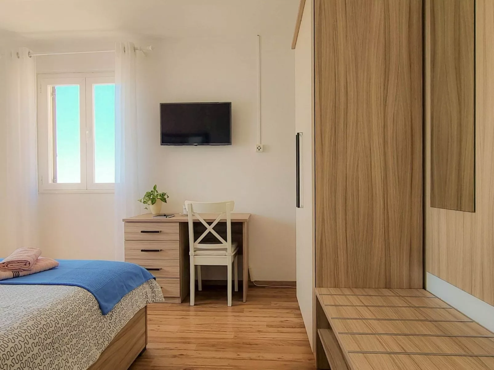 Gemütliches Appartement Libera direkt am Strand-Binnen