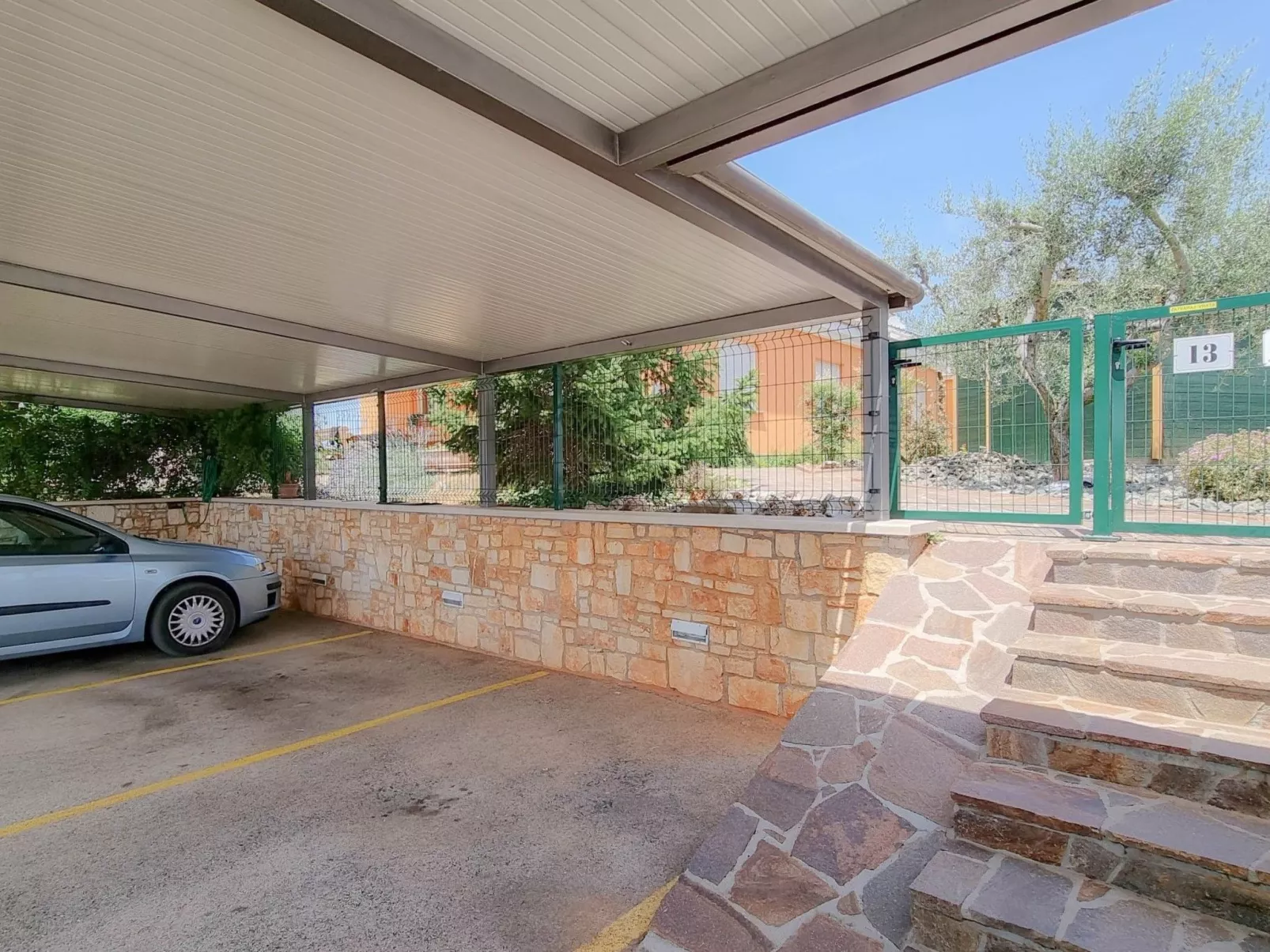 Apartment mit Klimaanlage für 2 Personen-Buiten