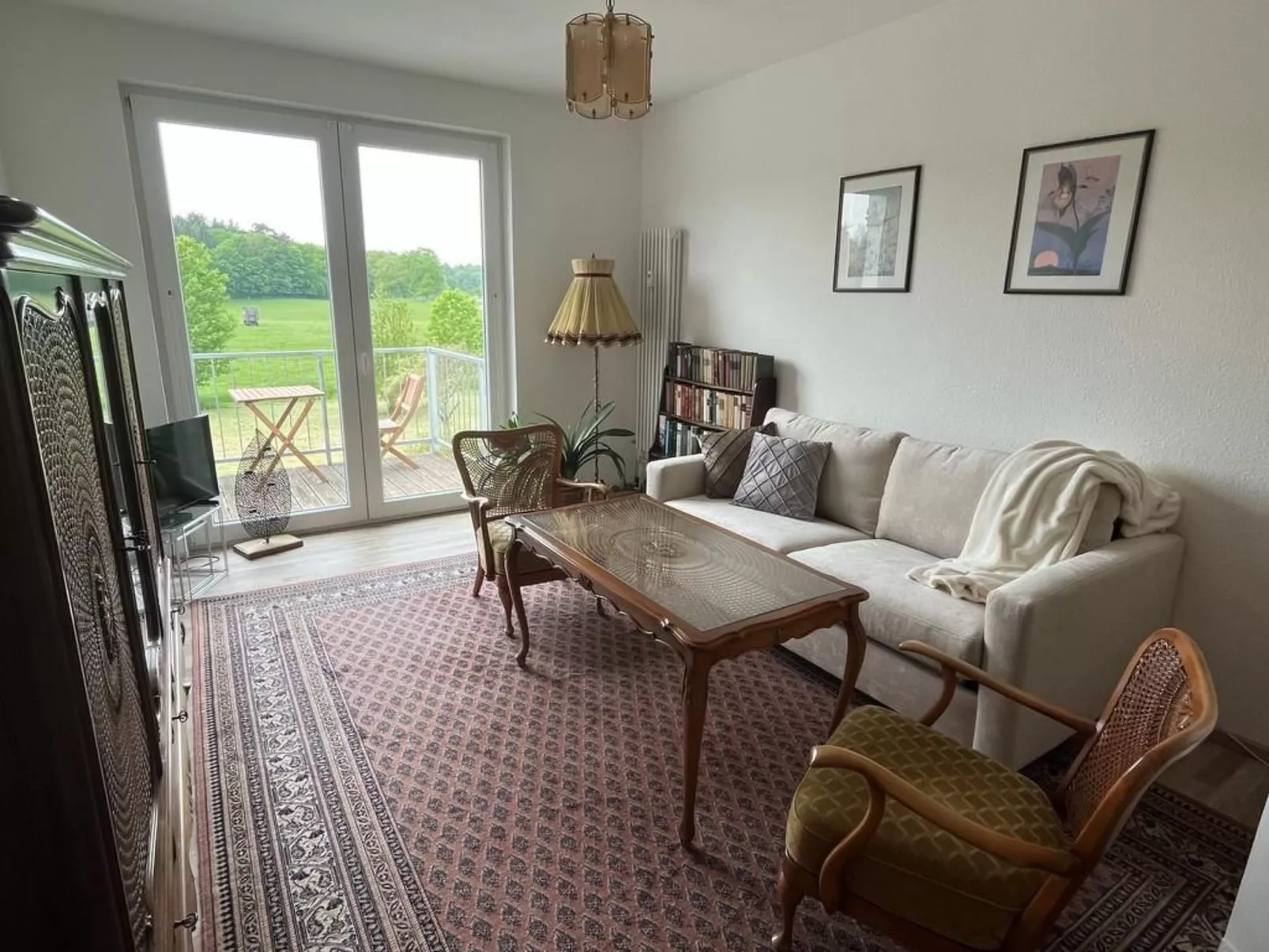 Wohnung in Lelkendorf mit Großem Balkon-Binnen