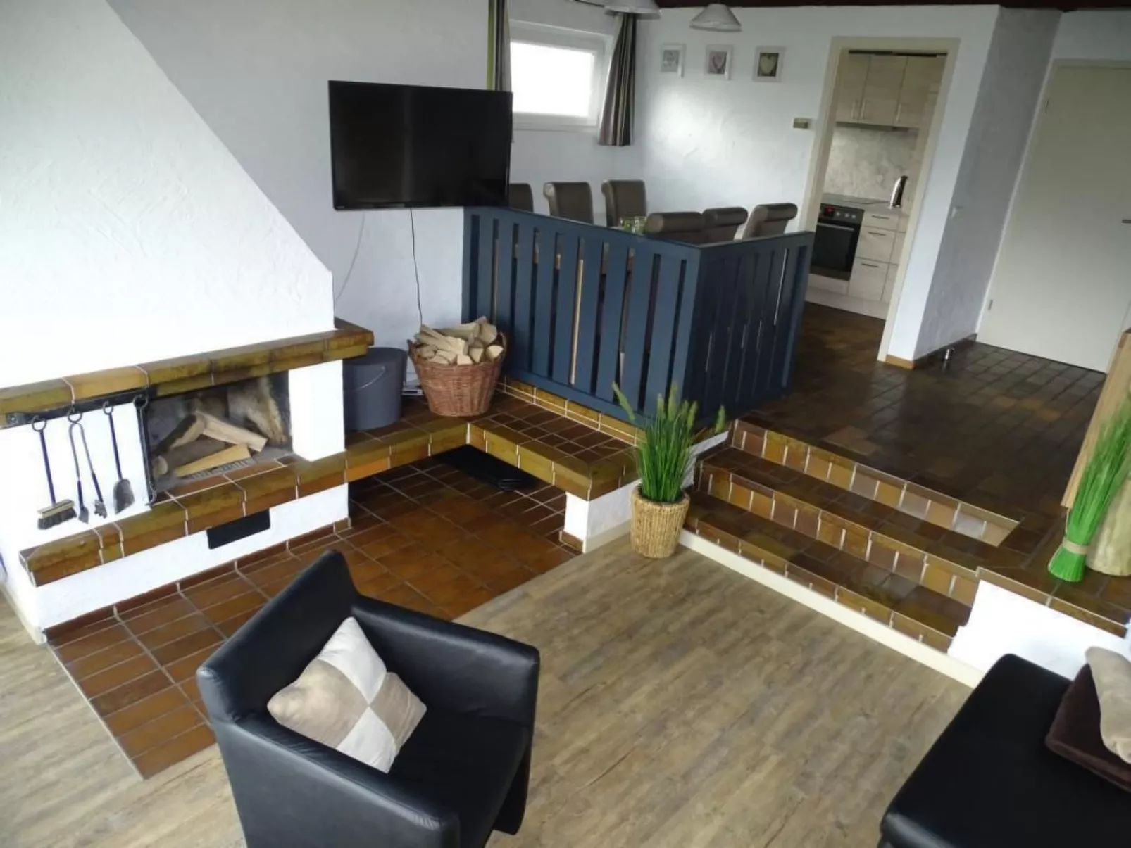 In Hamm mit Offenem Kamin-Binnen