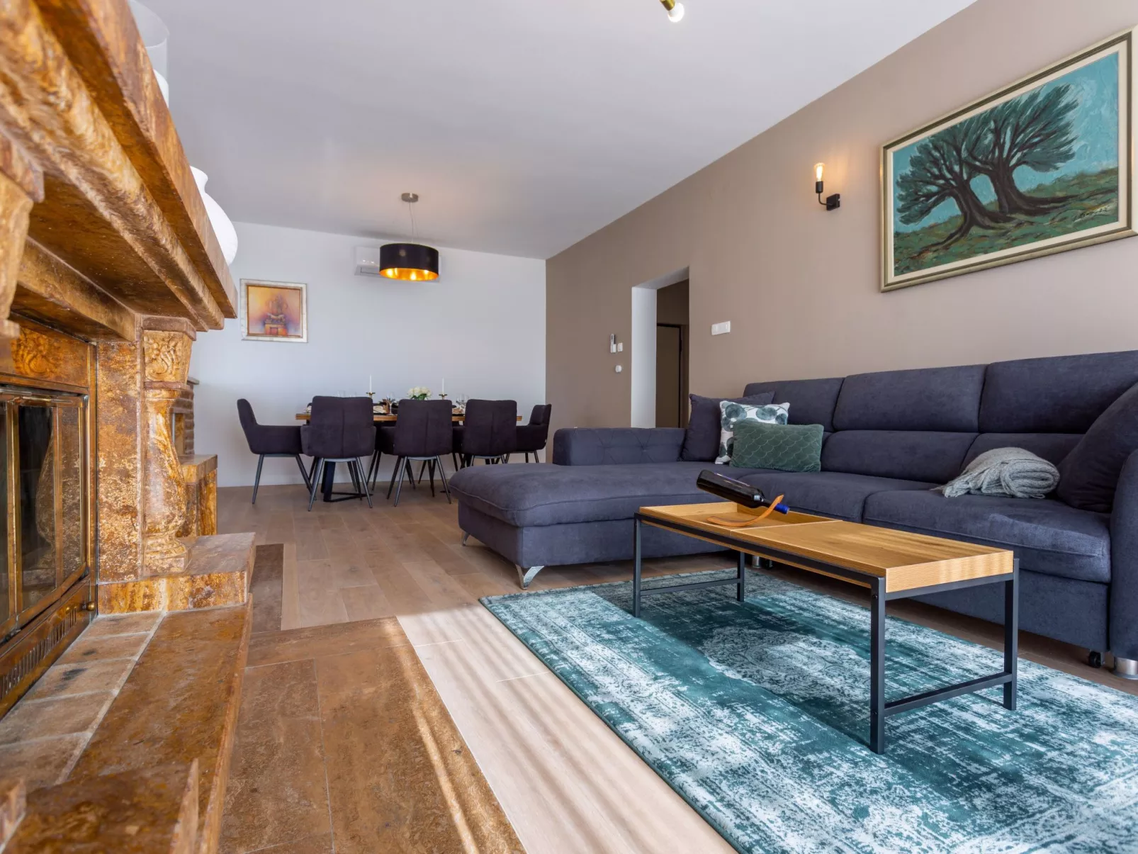 Villa Melki mit großem Privatpool-Binnen