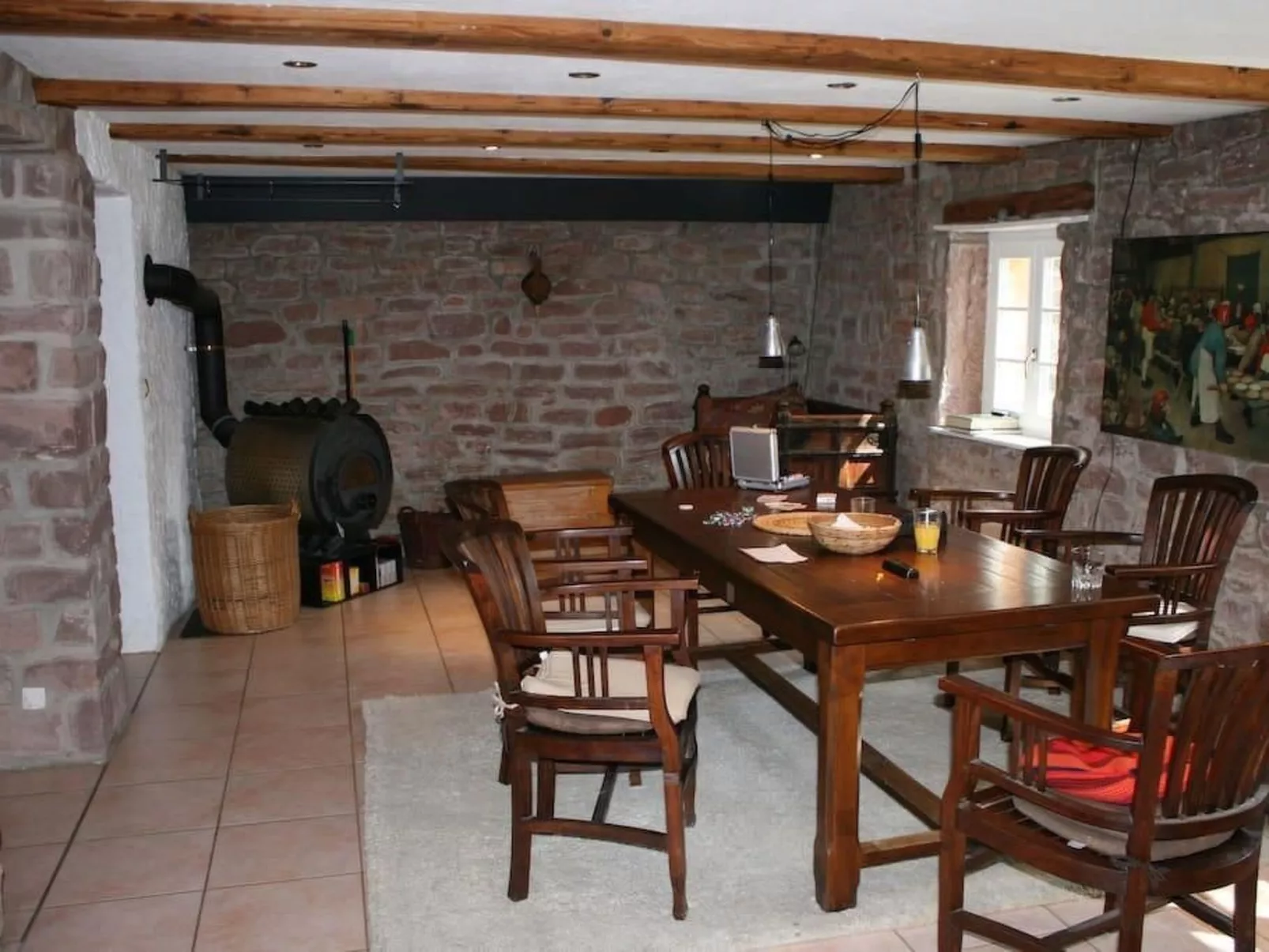 In Walscheid mit Terrasse, Grill-Binnen