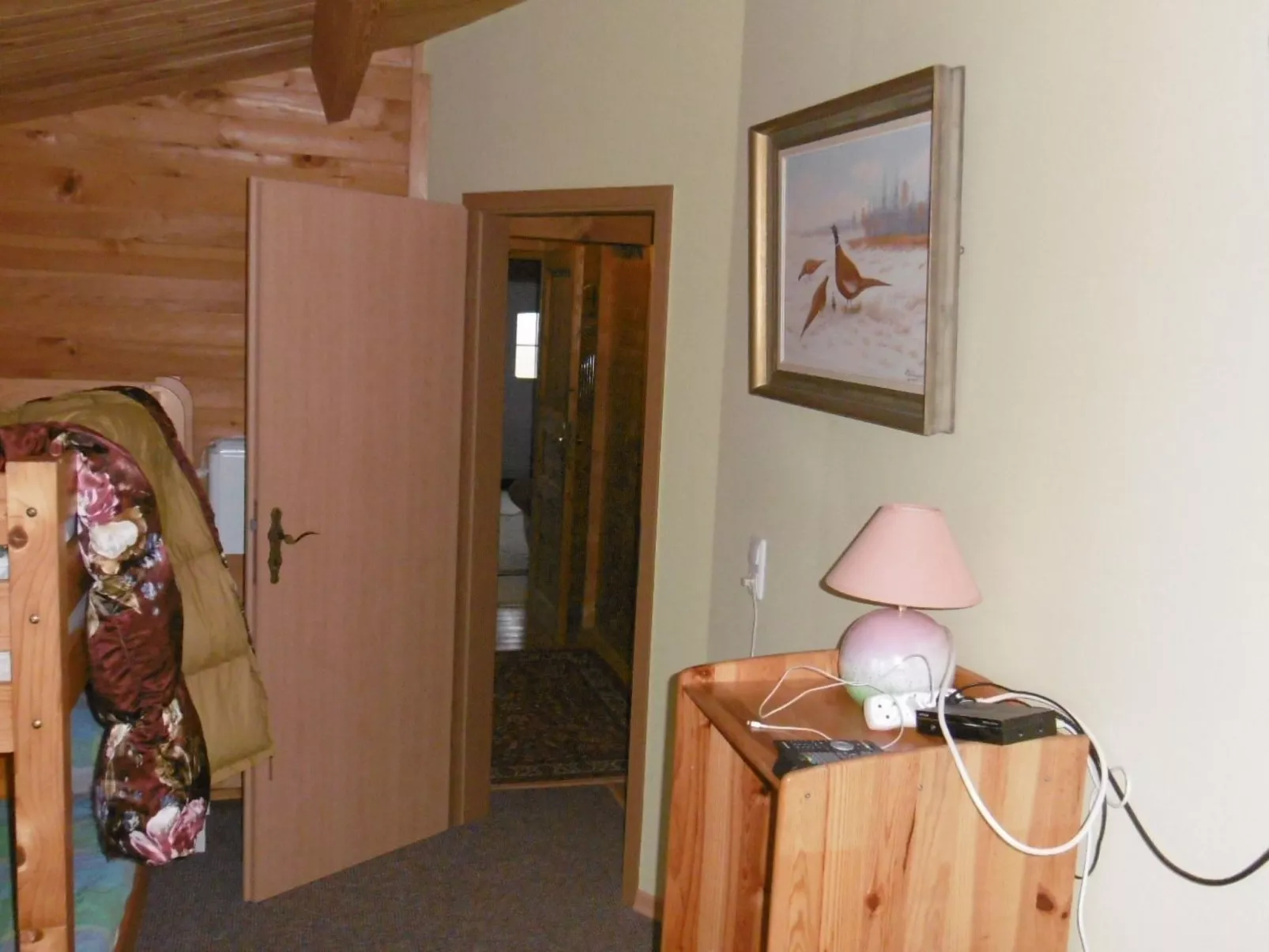 Blockhaus für fünf Personen-Binnen