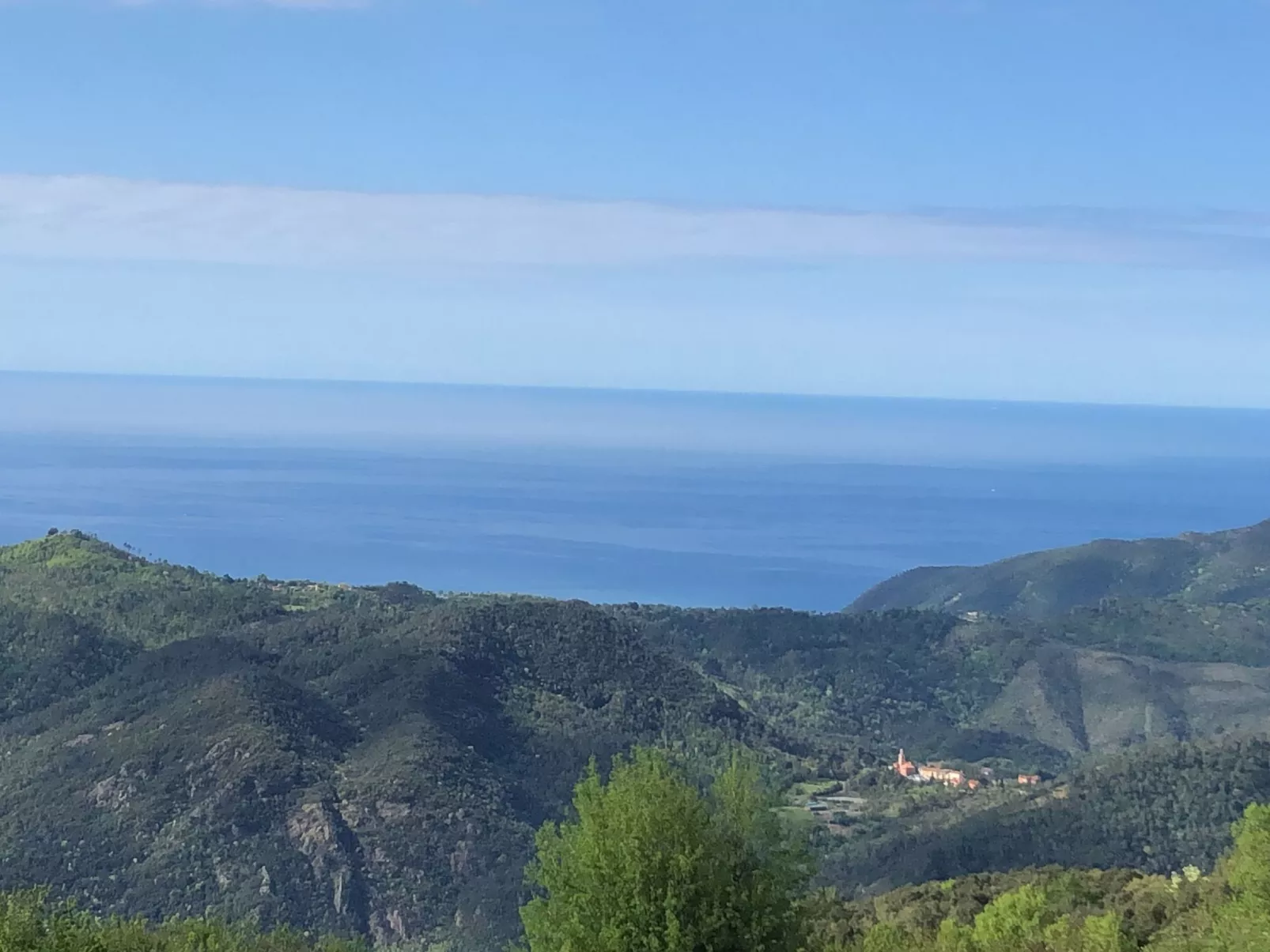 Appartement in Castiglione Chiavarese mit Garten-Buiten