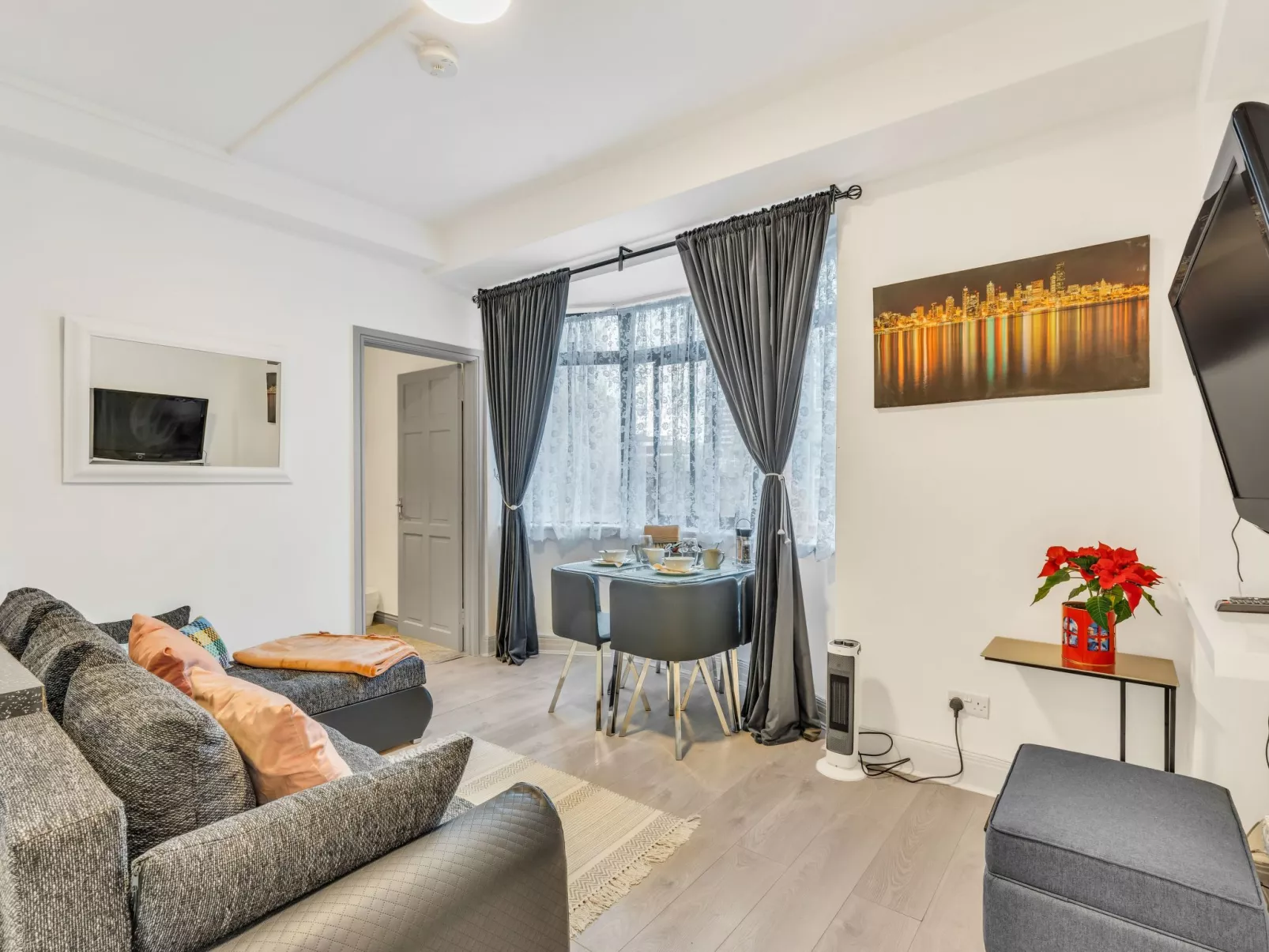 Zentrum von London Marble Arch Oxford Street Hyde Park-Binnen