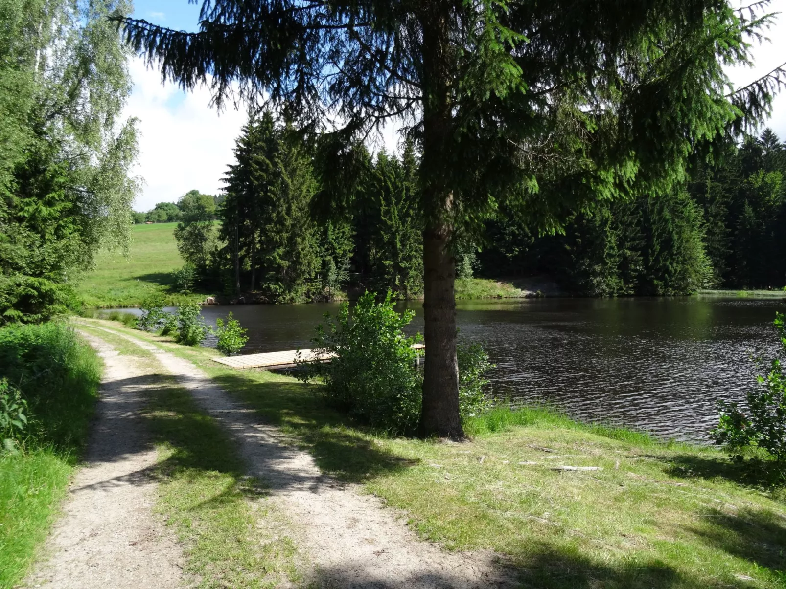 Uriges Blockhaus für 5 Personen-Buiten