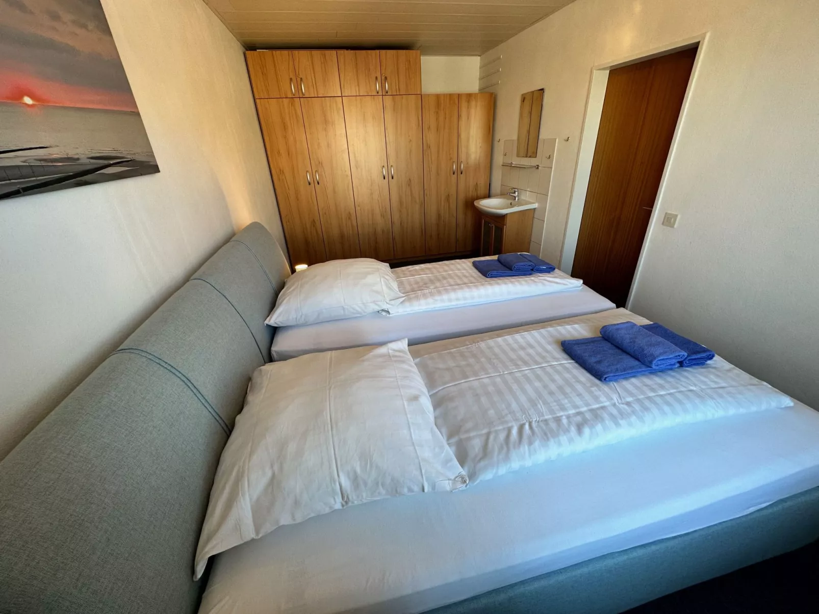 Penthouse mit Meerblick direkt am Strand-Binnen