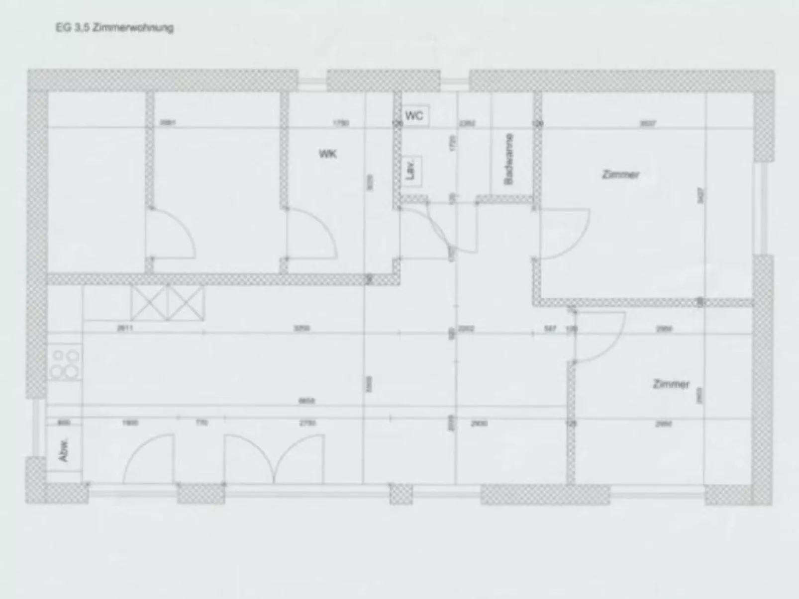 Mit Bergblick-Binnen
