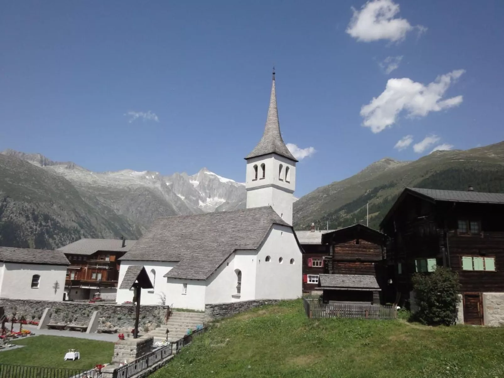 Chalet Stefanino, 3 1/2 Zimmer-Buiten