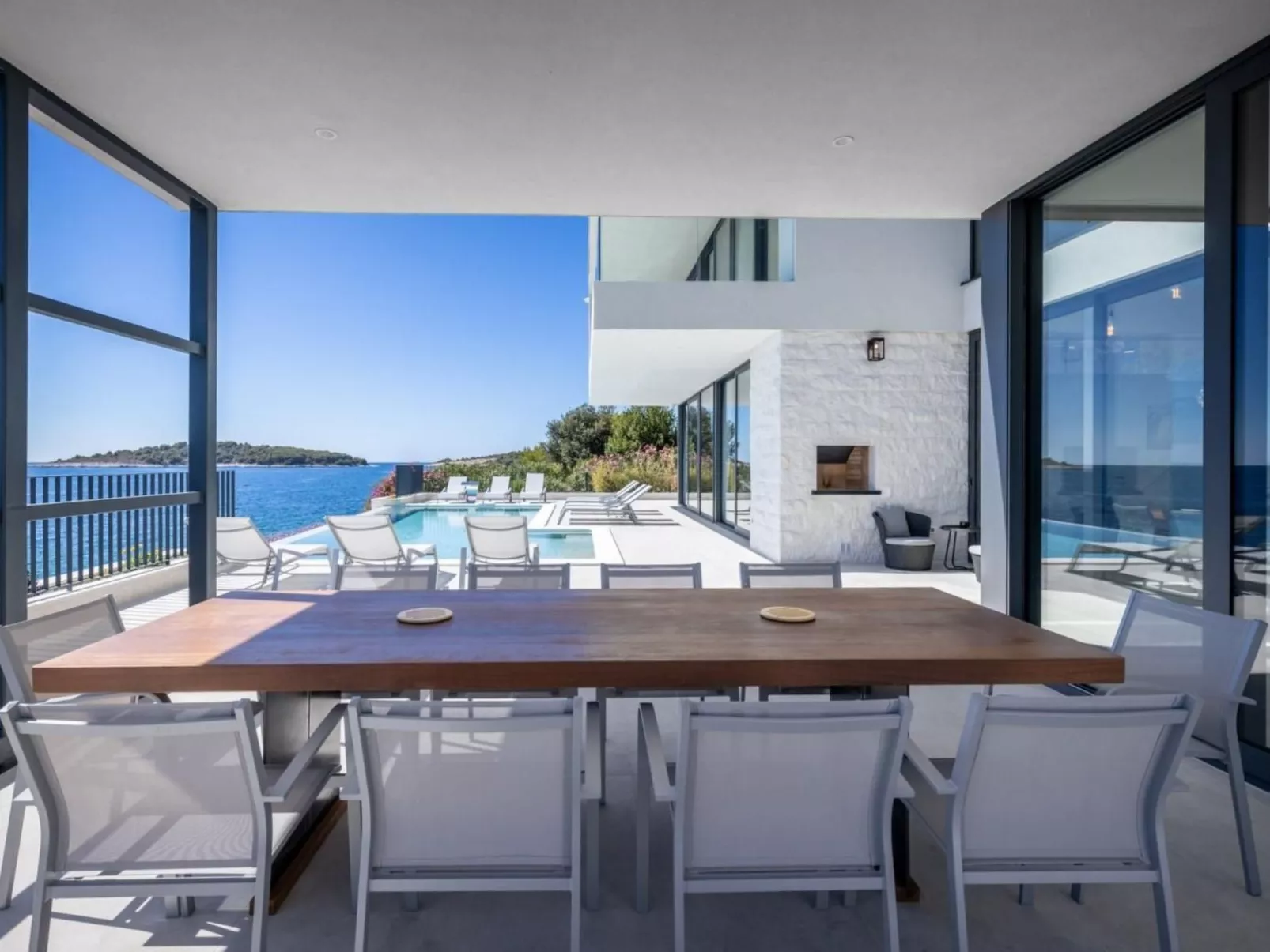 Schöne Villa Marvella für 10 Personen-Buiten